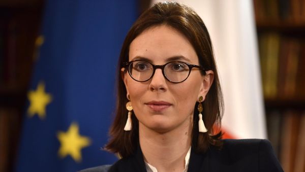 France's Junior Minister for European Affairs Amelie de Montchalin in London - Sputnik International