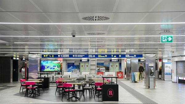 A picture taken on 8 March 2020 shows an empty room of Linate Airport in Milan, after millions of people were placed under forced quarantine in northern Italy as the government approved drastic measures in an attempt to halt the spread of the deadly coronavirus that is sweeping the globe. - On top of the forced quarantine of 15 million people in vast areas of northern Italy until 3 April the government has also closed schools, nightclubs and casinos throughout the country, according to the text of the decree published on the government website. With more than 230 fatalities, Italy has recorded the most deaths from the COVID-19 disease of any country outside China, where the outbreak began in December. - Sputnik International
