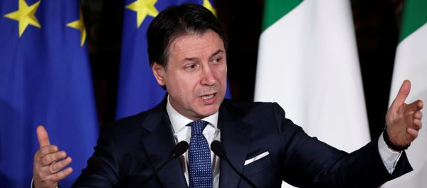 Italian Prime Minister Giuseppe Conte - Sputnik International