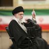 In this photo released by the official website of the office of the Iranian supreme leader, Supreme Leader Ayatollah Ali Khamenei speaks in a meeting in Tehran, Iran, Feb. 5, 2020. - Sputnik International