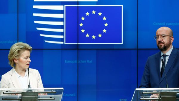 EU Council President Charles Michel and European Commission President Ursula von der Leyen - Sputnik International