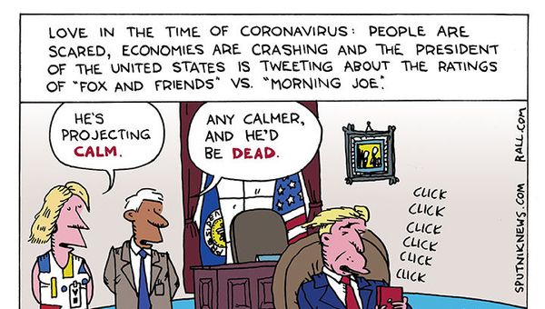 Calming Coronavirus  - Sputnik International