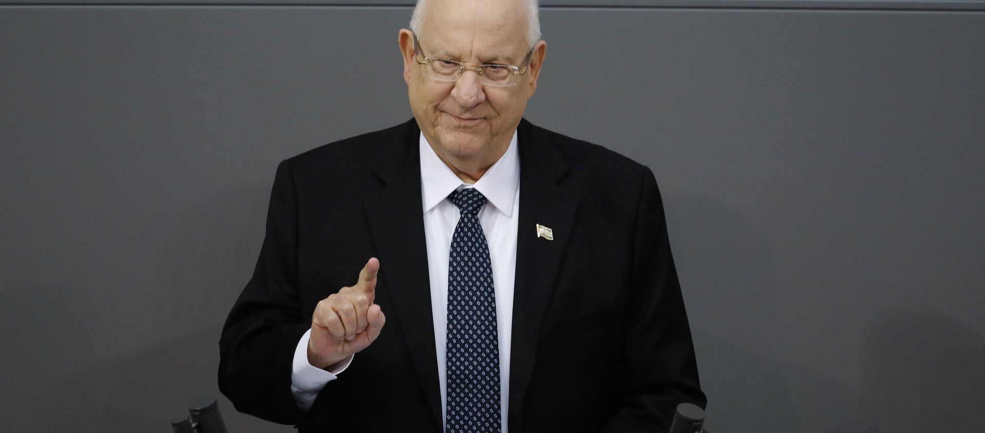 FILE - In this Jan. 29, 2020 file photo, Israel's President Reuven Rivlin delivers a speech during a special meeting of the German Parliament Bundestag commemorating the victims of the Holocaust, in Berlin, Germany - Sputnik International, 1920, 13.05.2021