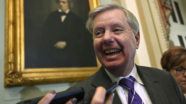 Sen. Lindsey Graham, R-S.C., talks to reporters on Capitol Hill in Washington, Tuesday, Feb. 25, 2020.  - Sputnik International
