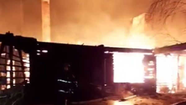 Moscow Region Gulf Club Restaurant Goes Up In Flames - Sputnik International