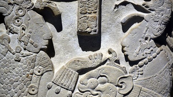Detail of Lintel 26 from Yaxchilan - Sputnik International