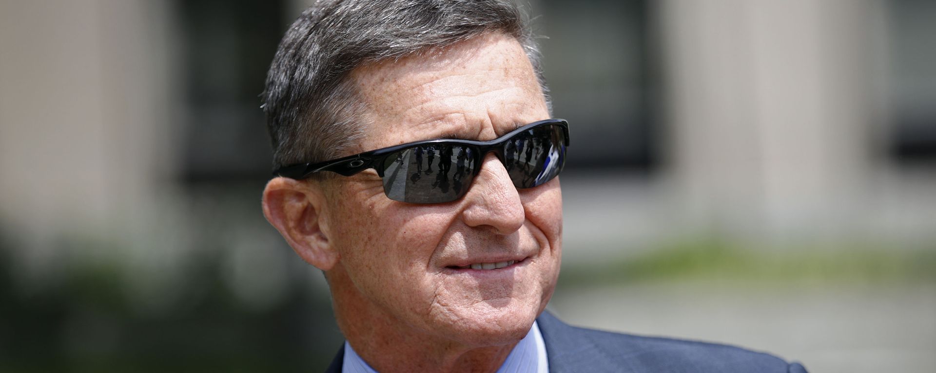 Michael Flynn, President Donald Trump's former national security adviser, departs a federal courthouse after a hearing, Monday, June 24, 2019, in Washington - Sputnik International, 1920, 14.11.2021