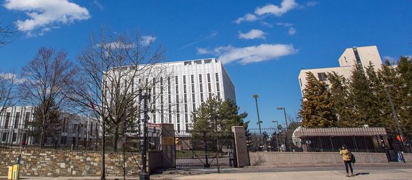 The embassy of the Russian Federation in Washington, DC - Sputnik International