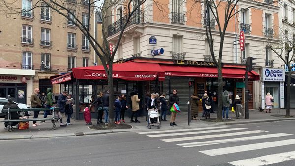 Central Paris amid Covid-19 outbreak - Sputnik International