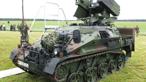 The Ozelot Light air defense system, based on the Wiesel 2 - Sputnik International