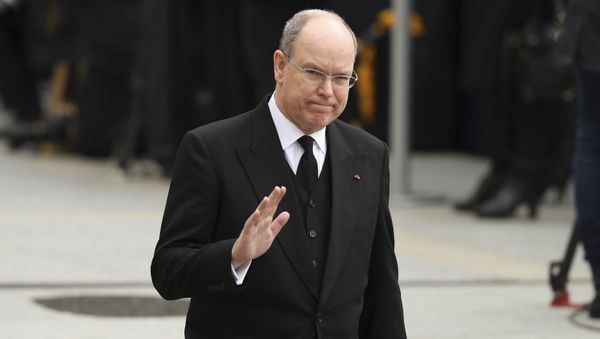 Prince Albert II of Monaco leaves the Notre Dame cathedral after attending at the funeral of the Grand Duke Jean of Luxembourg, in Luxembourg, Saturday, May 4, 2019 - Sputnik International