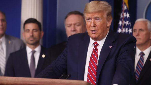 US President Donald Trump US President Donald Trump - Sputnik International