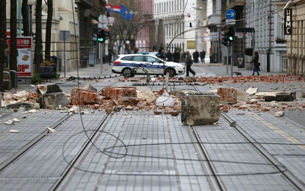 Video of Destruction and Rubble in Earthquake-Hit Croatian Capital Zagreb Emerges Online - Sputnik International