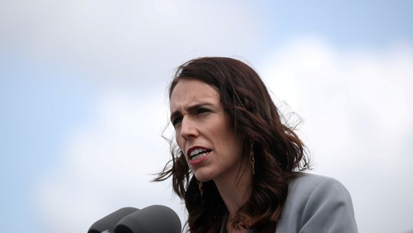 New Zealand Prime Minister Jacinda Ardern speaks during a joint press conference held with Australian Prime Minister Scott Morrison at Admiralty House in Sydney, Australia, February 28, 2020 - Sputnik International