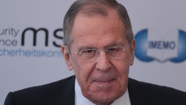 Russian Foreign Minister Sergei Lavrov - Sputnik International