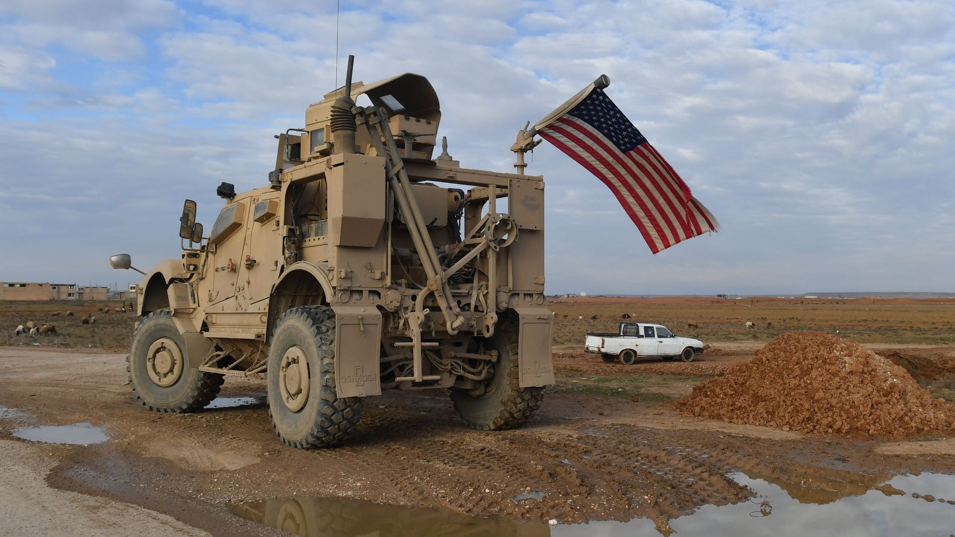 A US patrol in al-Hasakah province, file photo. A US patrol in al-Hasakah province, file photo. - Sputnik International, 1920, 01.04.2021