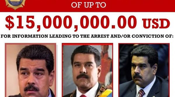 DEA 'Wanted' poster of Venezuelan President Nicolas Maduro - Sputnik International