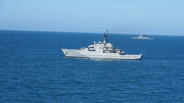 HMS Tyne. Handout released by the Royal Navy on March 26, 2020. HMS Tyne. Handout released by the Royal Navy on March 26, 2020. - Sputnik International