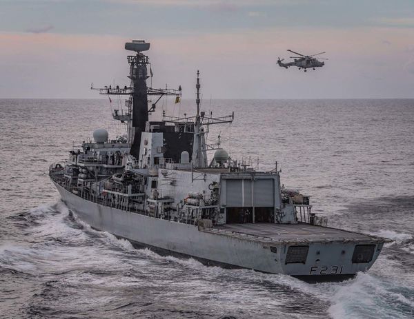 Royal Navy Deploys Rusty Warship to Shadow Russian Vessels in English Channel - Photos Royal Navy Deploys Rusty Warship to Shadow Russian Vessels in English Channel - Photos - Sputnik International