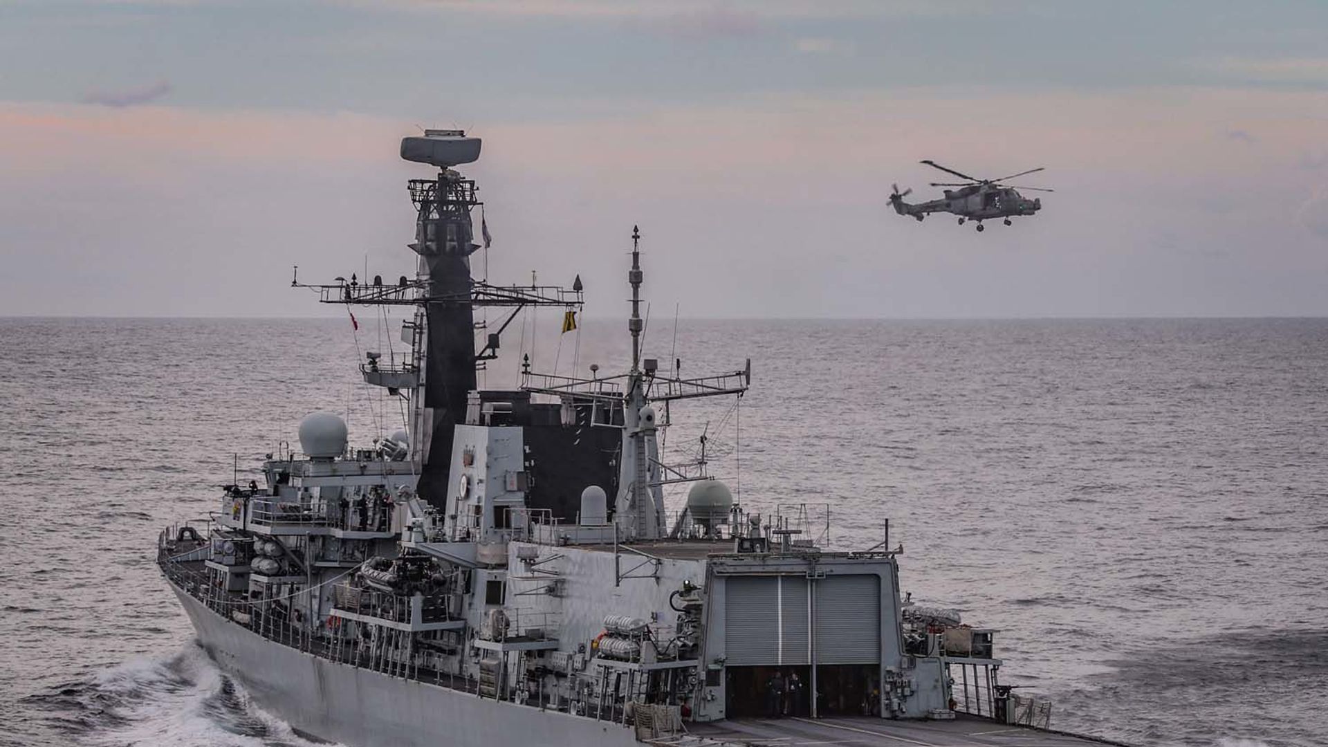 HMS Argyll. Handout released by the Royal Navy on 26 March 2020. HMS Argyll. Handout released by the Royal Navy on 26 March 2020. - Sputnik International, 1920, 24.05.2021