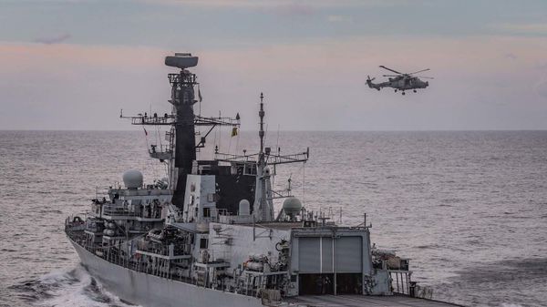 HMS Argyll. Handout released by the Royal Navy on 26 March 2020. - Sputnik International