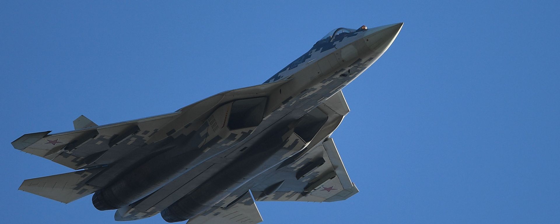 Russian Su-57 fifth-generation fighter jet - Sputnik International, 1920, 14.08.2023