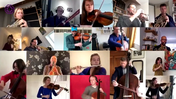 Rotterdam Philharmonic - “Ode to Joy” in isolation - Sputnik International