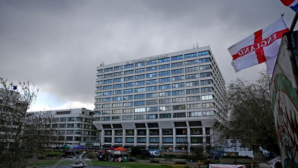 A general view of St Thomas' Hospital is seen in London on March 12, 2020. - The British government was expected Thursday to implement the second phase of its plan to deal with the coronavirus outbreak but rejected calls for parliament to be suspended after an MP tested positive A general view of St Thomas' Hospital is seen in London on March 12, 2020. - The British government was expected Thursday to implement the second phase of its plan to deal with the coronavirus outbreak but rejected calls for parliament to be suspended after an MP tested positive - Sputnik International