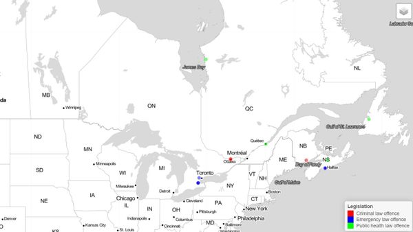 Policing the Pandemic in Canada Policing the Pandemic in Canada - Sputnik International