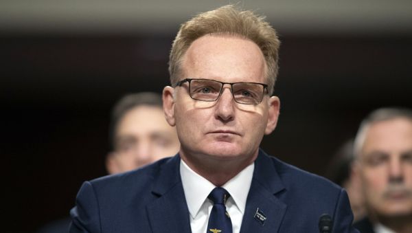 In this Dec. 3, 2019, file photo, acting Navy Secretary Thomas Modly testifies during a hearing of the Senate Armed Services Committee about about ongoing reports of substandard housing conditions in Washington, on Capitol Hill.  - Sputnik International