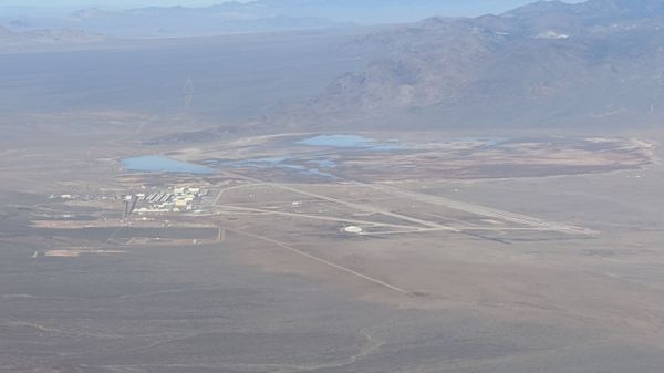 Zeifman's photo collection of the Nevada Test and Training Range also includes an image capturing the southern reaches of Area 51 - Sputnik International