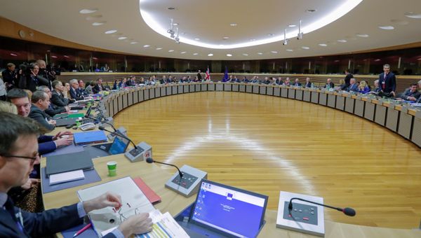 Start of the first round of post-Brexit trade deal talks between the EU and the United Kingdom, in Brussels, Belgium March 2, 2020 - Sputnik International
