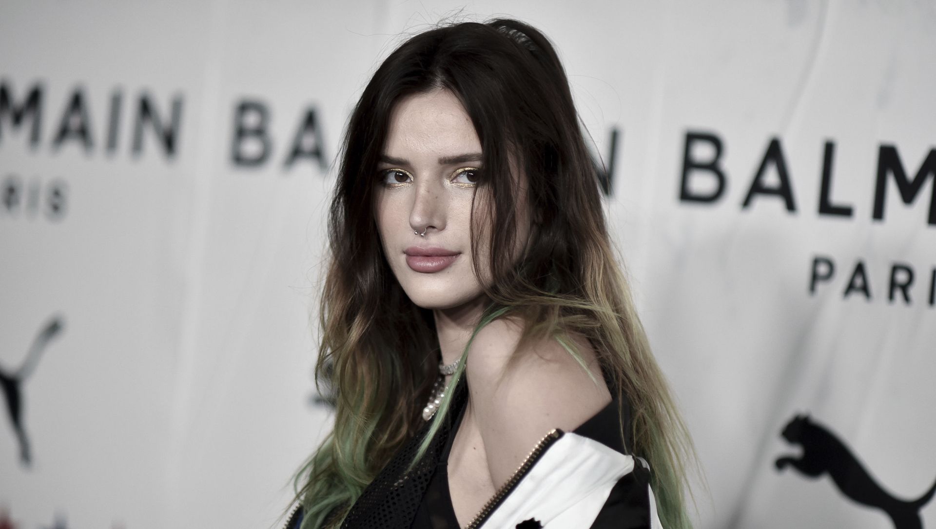 Bella Thorne attends the PUMA x Balmain x Cara Delevingne LA Launch Party at Milk Studios on Thursday, Nov. 21, 2019, in Los Angeles Bella Thorne attends the PUMA x Balmain x Cara Delevingne LA Launch Party at Milk Studios on Thursday, Nov. 21, 2019, in Los Angeles - Sputnik International, 1920, 21.03.2021