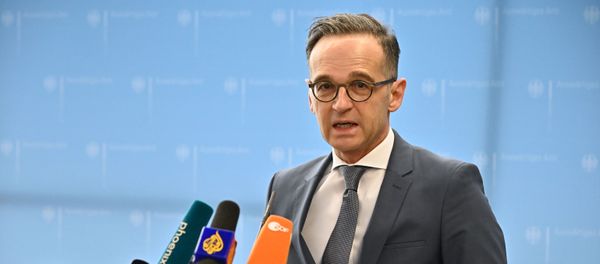 German Foreign Minister Heiko Maas addresses the media at the Foreign Ministry in Berlin on March 17, 2020, to comment on the situation concerning the spread of the novel coronavirus. German Foreign Minister Heiko Maas addresses the media at the Foreign Ministry in Berlin on March 17, 2020, to comment on the situation concerning the spread of the novel coronavirus. - Sputnik International
