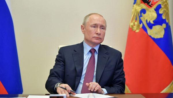 President Putin on the meeting dedicated to the space sphere development, 10 April 2020 - Sputnik International