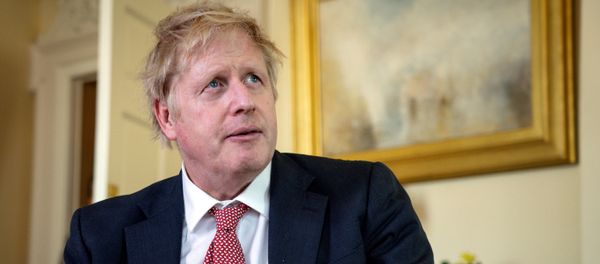 Prime Minister Boris Johnson thanks the NHS in a video message on Easter Sunday, in 10 Downing Street, London, Britain, April 12, 2020 Prime Minister Boris Johnson thanks the NHS in a video message on Easter Sunday, in 10 Downing Street, London, Britain, April 12, 2020 - Sputnik International