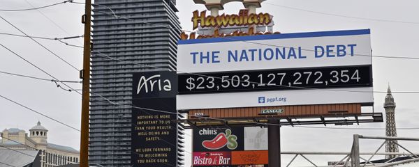 A billboard displaying the U.S. national debt is displayed along the Las Vegas Strip, Wednesday, March 18, 2020 A billboard displaying the U.S. national debt is displayed along the Las Vegas Strip, Wednesday, March 18, 2020 - Sputnik International