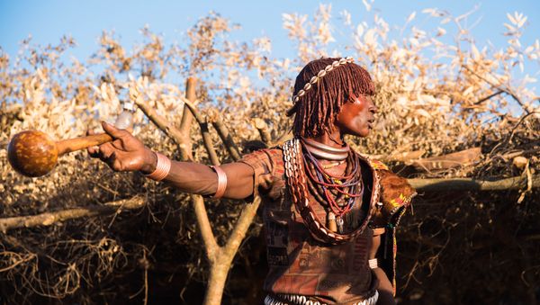 Rituals and Daily Life of the Hamer Tribe - Sputnik International
