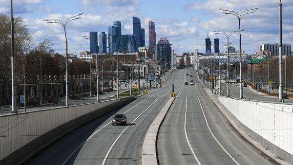 Phantasmagoric Views of Empty Moscow Amid COVID-19 Pandemic - Sputnik International