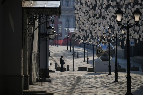 Phantasmagoric Views of Empty Moscow Amid COVID-19 Pandemic Phantasmagoric Views of Empty Moscow Amid COVID-19 Pandemic - Sputnik International