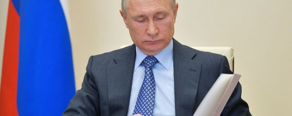Russian President Vladimir Putin takes part in the summit of the Eurasian Economic Union (EAEU) conducted in the format of the video conference. 14 April 2020 Russian President Vladimir Putin takes part in the summit of the Eurasian Economic Union (EAEU) conducted in the format of the video conference. 14 April 2020 - Sputnik International