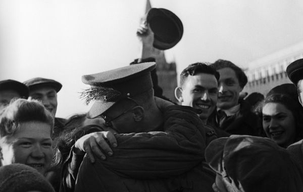 Victory Day celebrations on Red Square in Moscow on 9 May 1945 - Sputnik International
