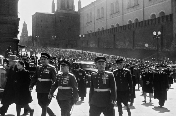 Victory Day parade on Red Square on 24 June 1945 - Sputnik International