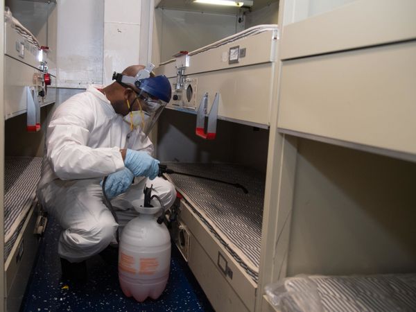 US Navy Nearly Done Scrubbing USS Roosevelt, Might Clean Fired Captain’s Record As Well US Navy Nearly Done Scrubbing USS Roosevelt, Might Clean Fired Captain’s Record As Well - Sputnik International