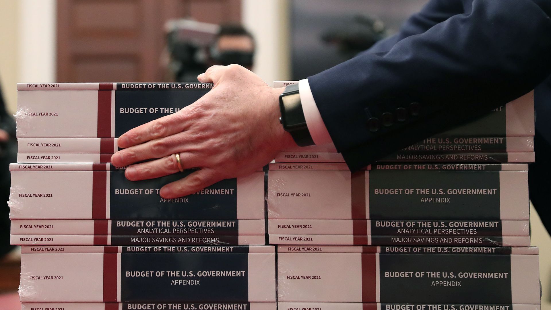 Copies of President Trump's FY2021 budget in Washington Copies of President Trump's FY2021 budget in Washington - Sputnik International, 1920, 09.03.2023