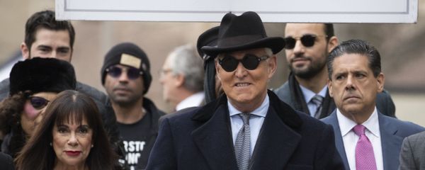 Roger Stone accompanied by his wife Nydia Stone, left, arrives for his sentencing at U.S. District Court in Washington, Thursday, Feb. 20, 2020 Roger Stone accompanied by his wife Nydia Stone, left, arrives for his sentencing at U.S. District Court in Washington, Thursday, Feb. 20, 2020 - Sputnik International