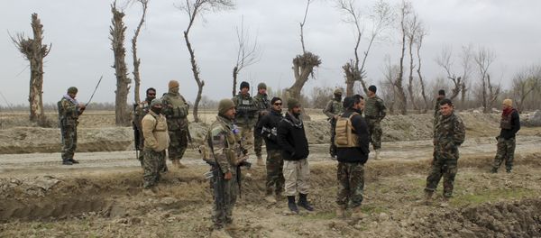 Afghan security forces stand guard after an attack by Taliban militants near an Afghan National Army (ANA) outpost, in Kunduz Province on March 4, 2020. Afghan security forces stand guard after an attack by Taliban militants near an Afghan National Army (ANA) outpost, in Kunduz Province on March 4, 2020. - Sputnik International