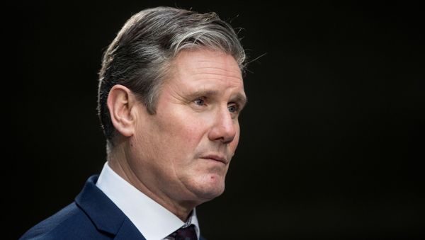 Britain's opposition Labour Party Shadow Brexit Secretary Keir Starmer speaks to members of the media as he leaves the BBC headquarters after appearing on The Andrew Marr Show in London, Britain January 5, 2020.  - Sputnik International