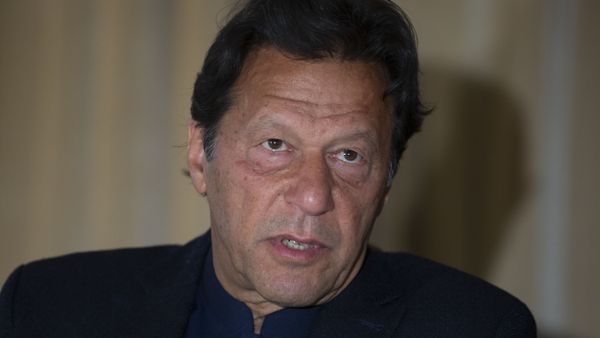 Pakistan's Prime Minister Imran Khan speaks to The Associated Press, in Islamabad, Pakistan, Monday, March 16, 2020 - Sputnik International