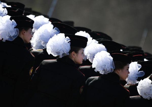 Beauties in Uniform: Stunning Russian Servicewomen During Victory Day Rehearsals Beauties in Uniform: Stunning Russian Servicewomen During Victory Day Rehearsals - Sputnik International